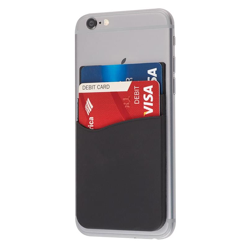 Two Pocket Silicone Mobile Sleeves