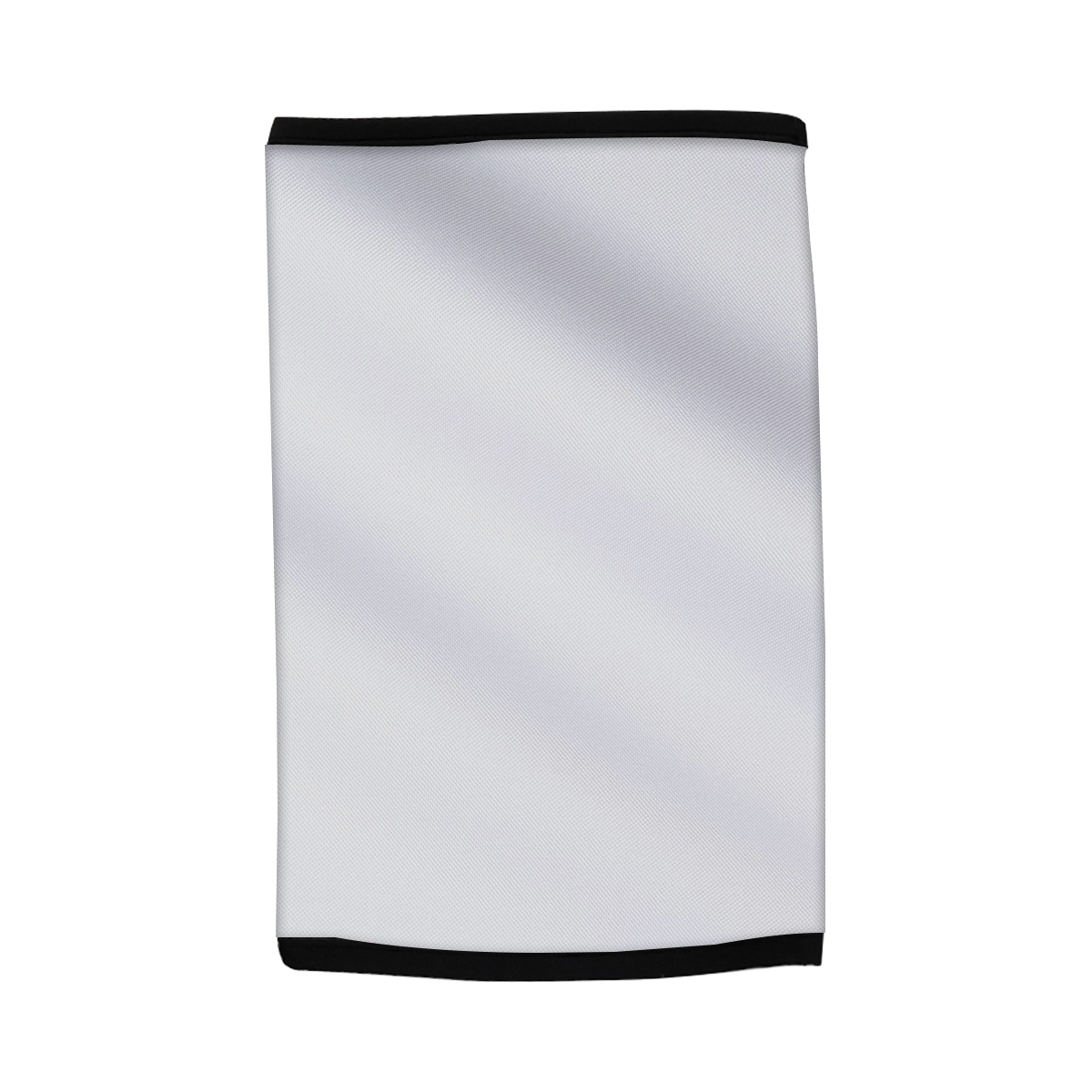 WHITE WITH BLACK