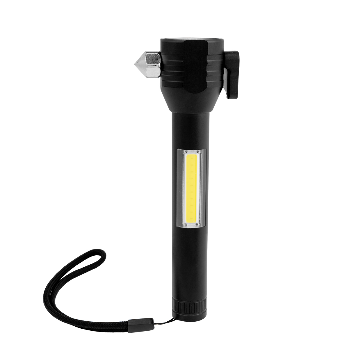 Safety Tool With Rechargeable COB Flashlight 2.0