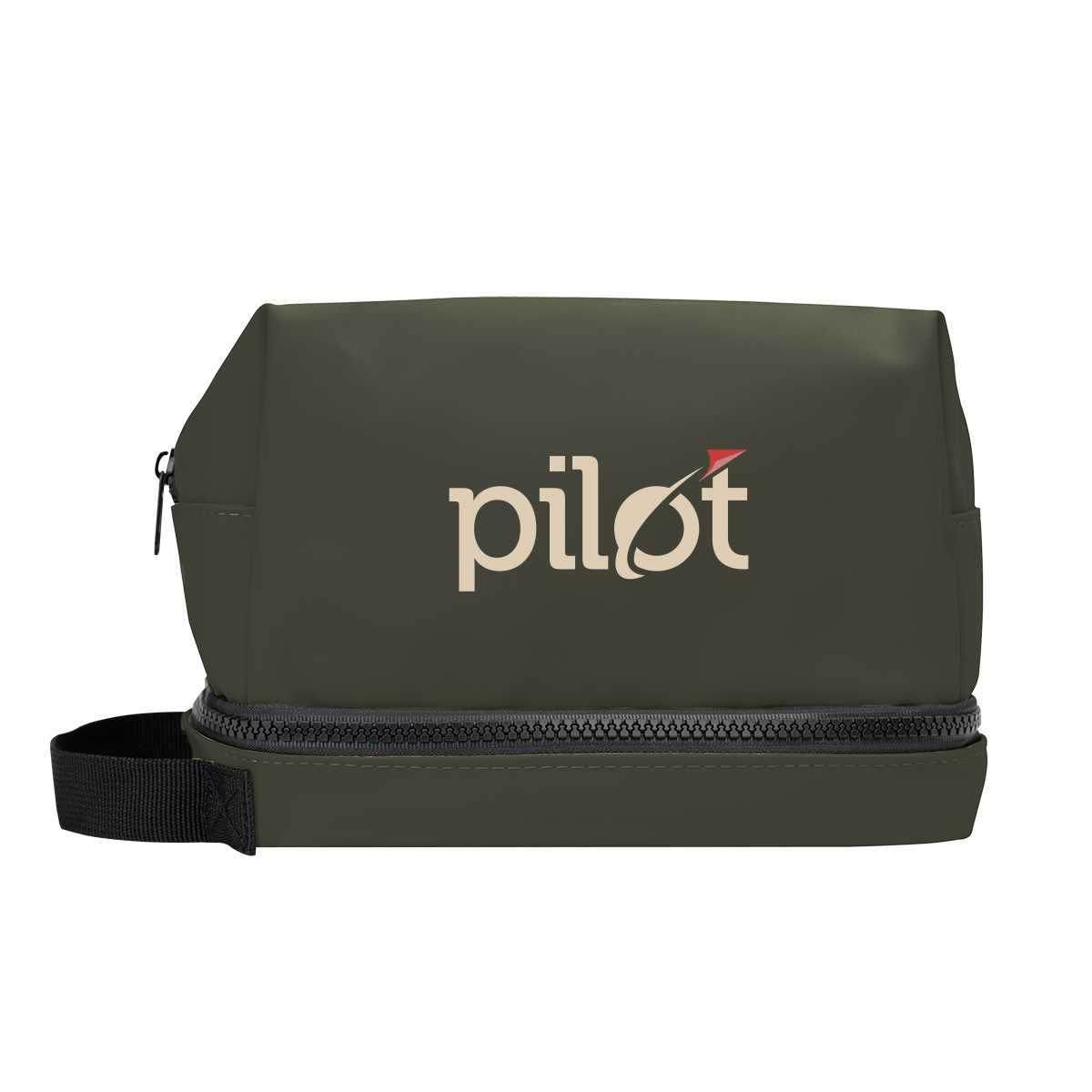 Hudson rPET Leatherette Cosmetic Bag