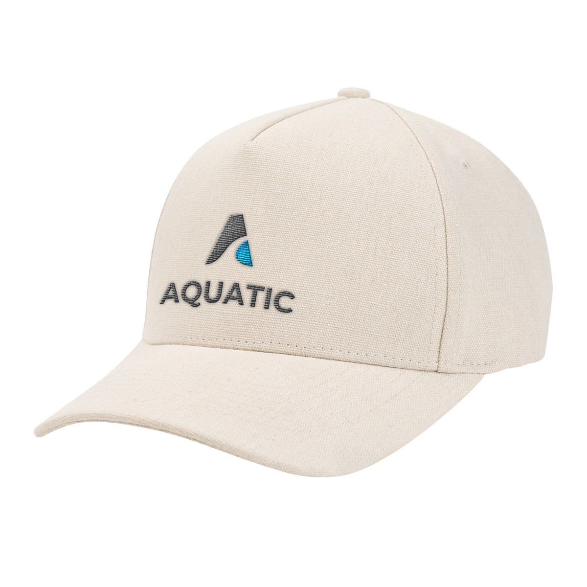 Aware Recycled Cotton Cap with Leatherette Backstrap