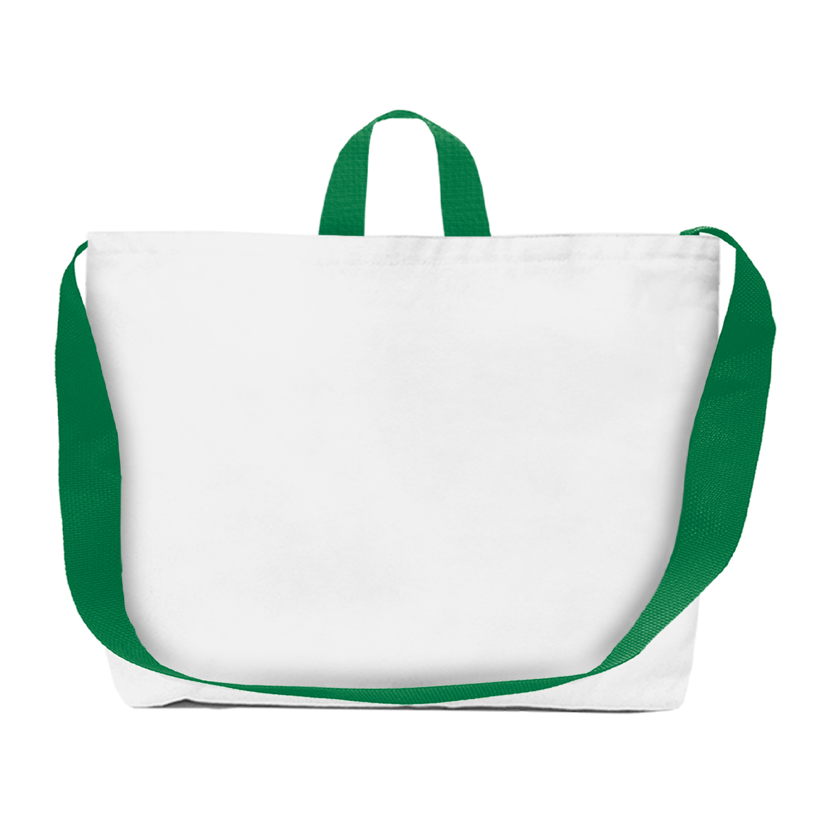 WHITE WITH GREEN