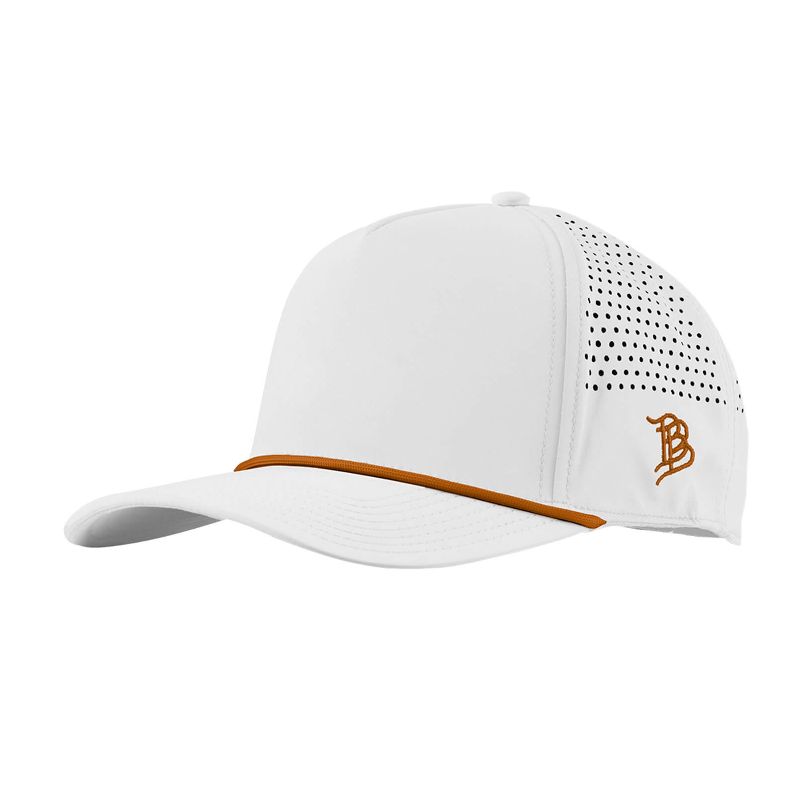 WHITE/BURNT ORANGE