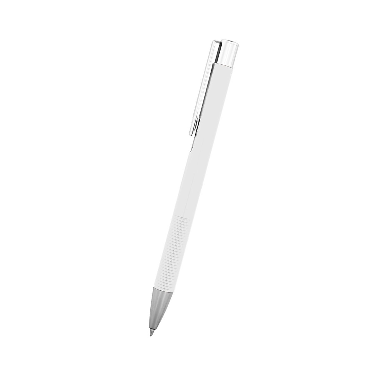 WHITE WITH SILVER