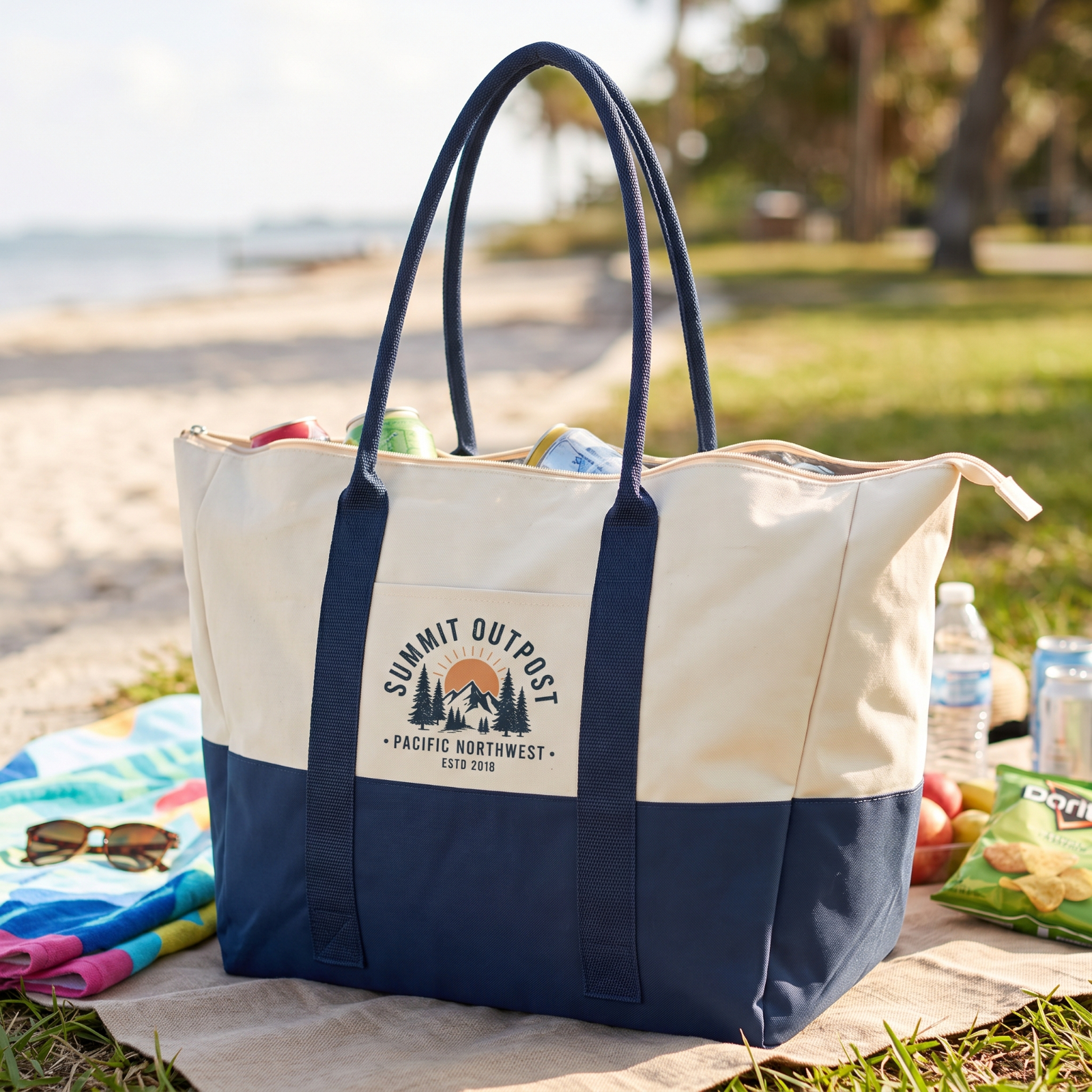 42-Can Insulated Cooler Tote