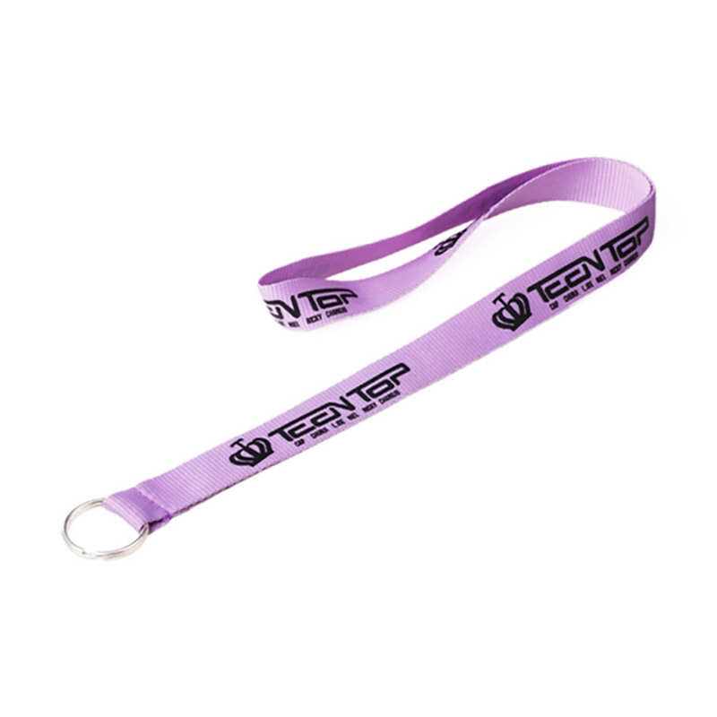3/8" FLAT POLYESTER LANYARD