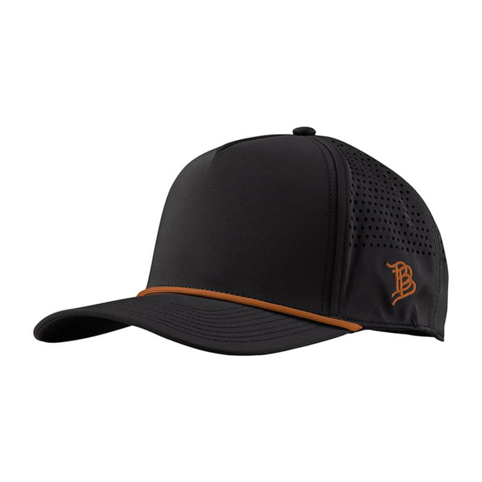 BLACK/BURNT ORANGE