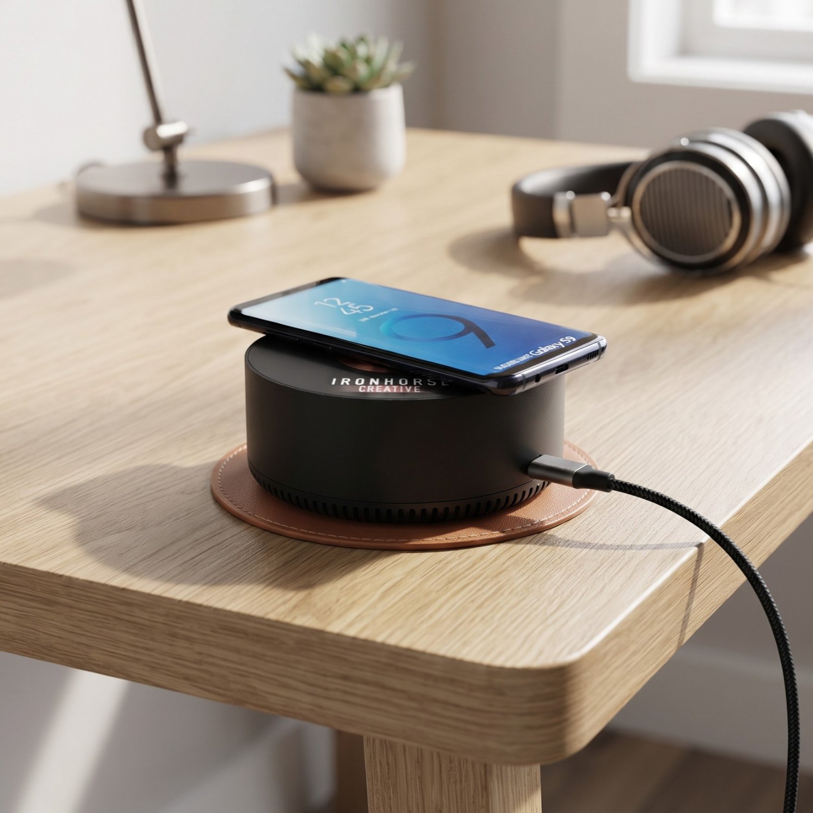 15W Wireless Charger & Bluetooth Speaker