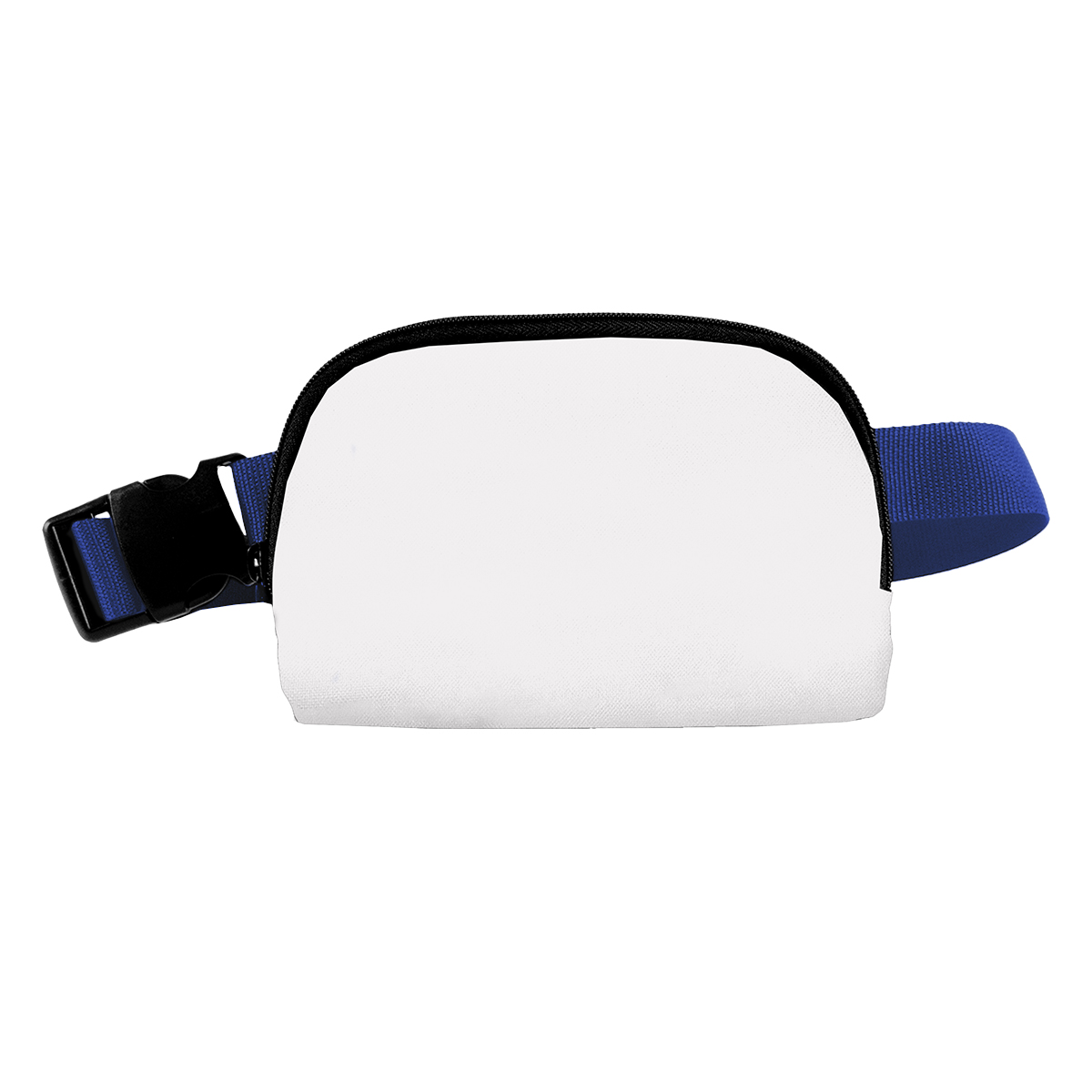 WHITE WITH BLACK BLUE