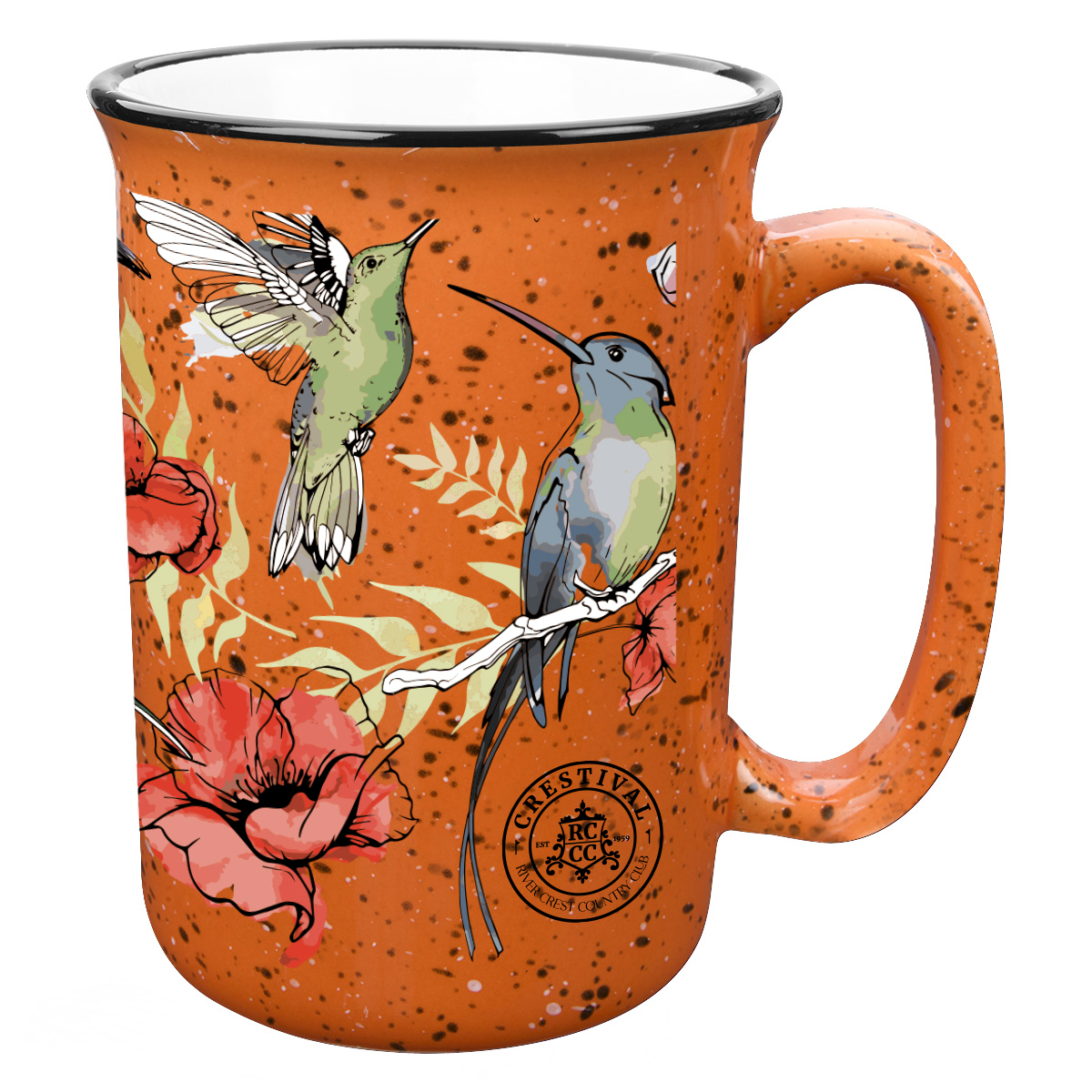 12 Oz. Full Color Tall Campfire Mug