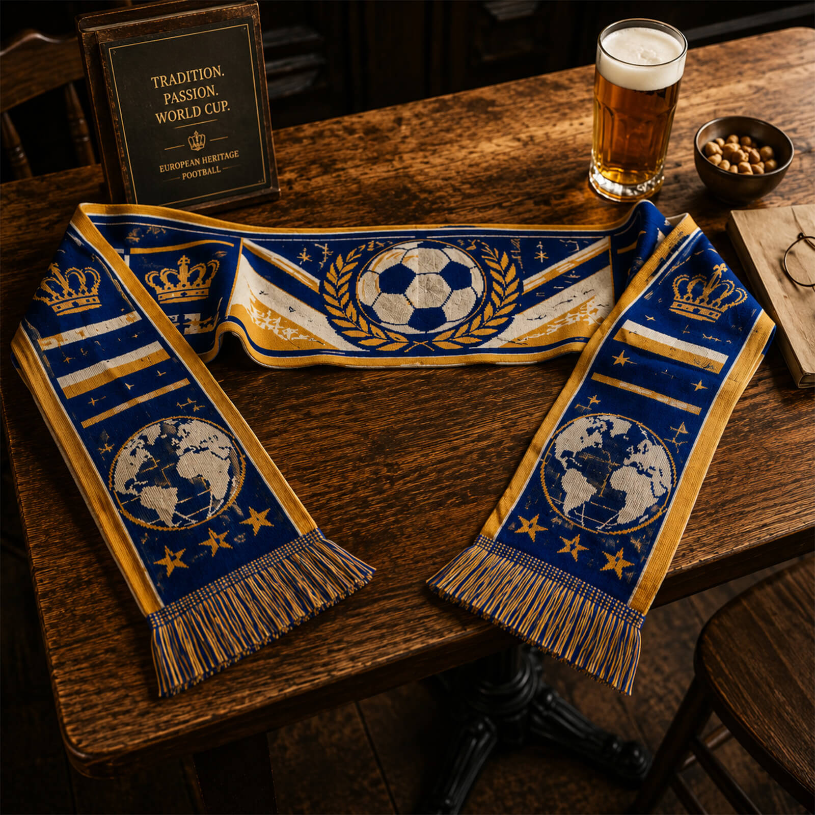 Traditional European World Cup Scarf