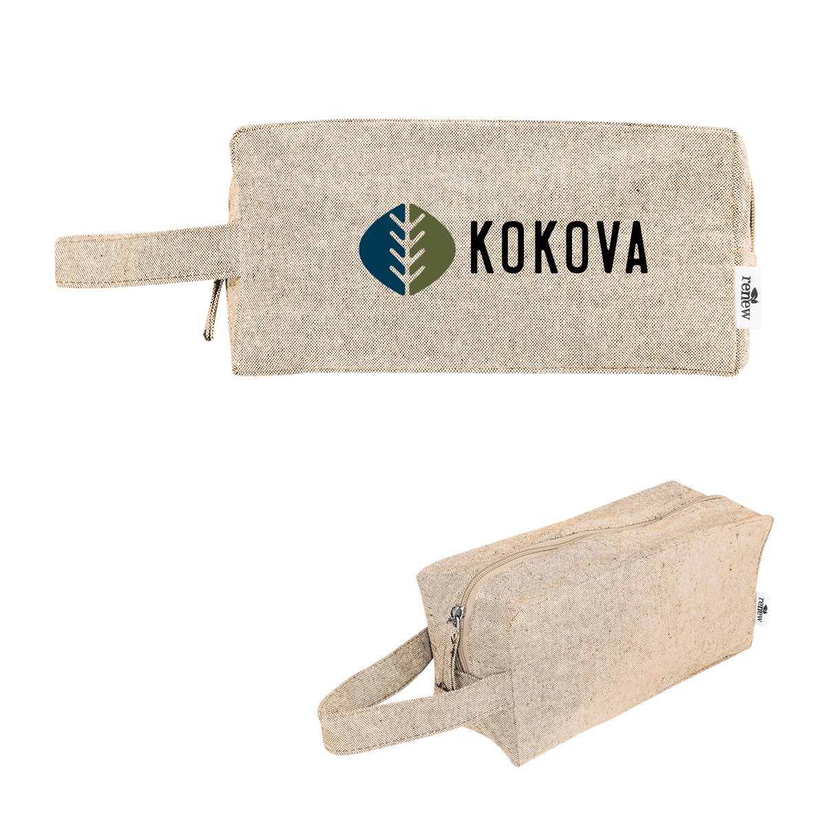 Arden Recycled Cotton Toiletry Bag