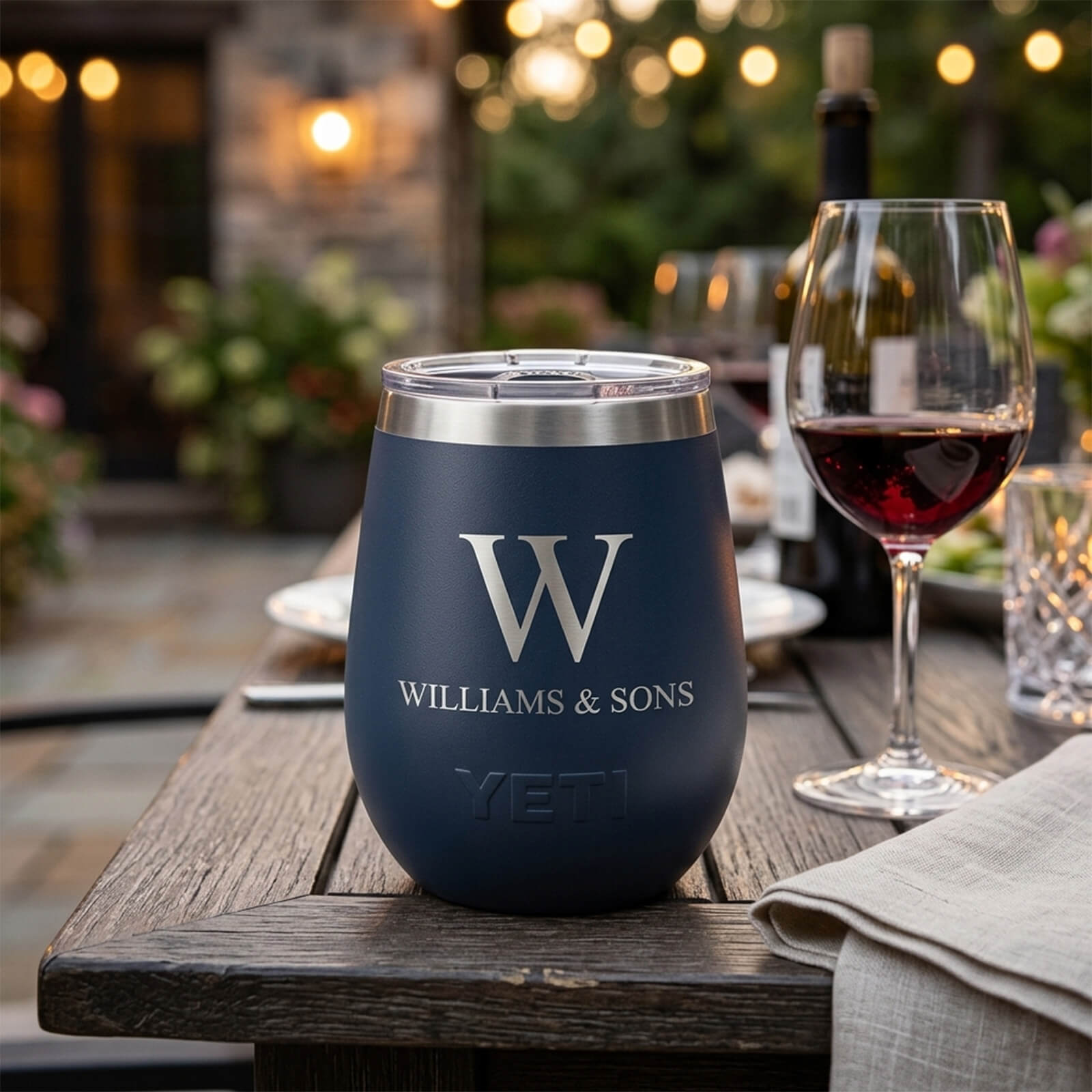 Rambler 10 oz Wine Tumbler with MagSlider Lid