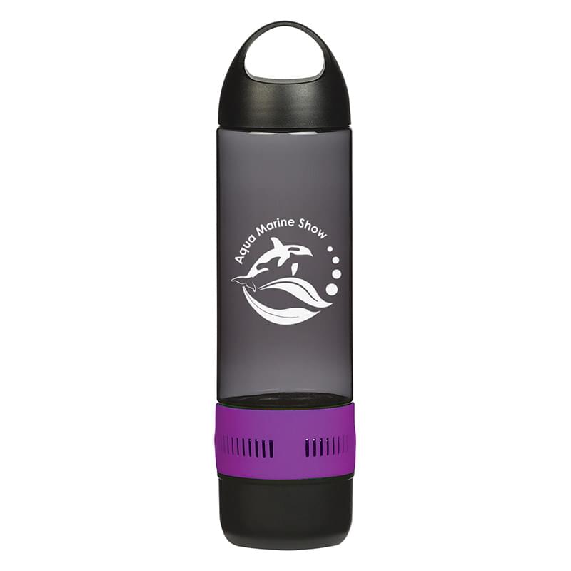 16 oz Shatter-Resistant Water Bottle with Speaker
