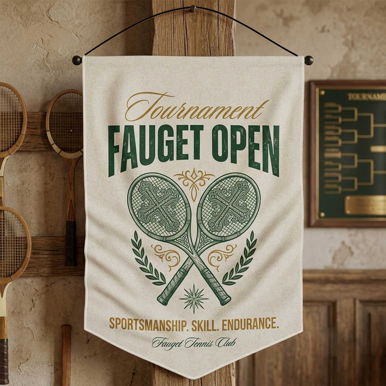 Championship Banner 11 3/8" X 16 3/4"