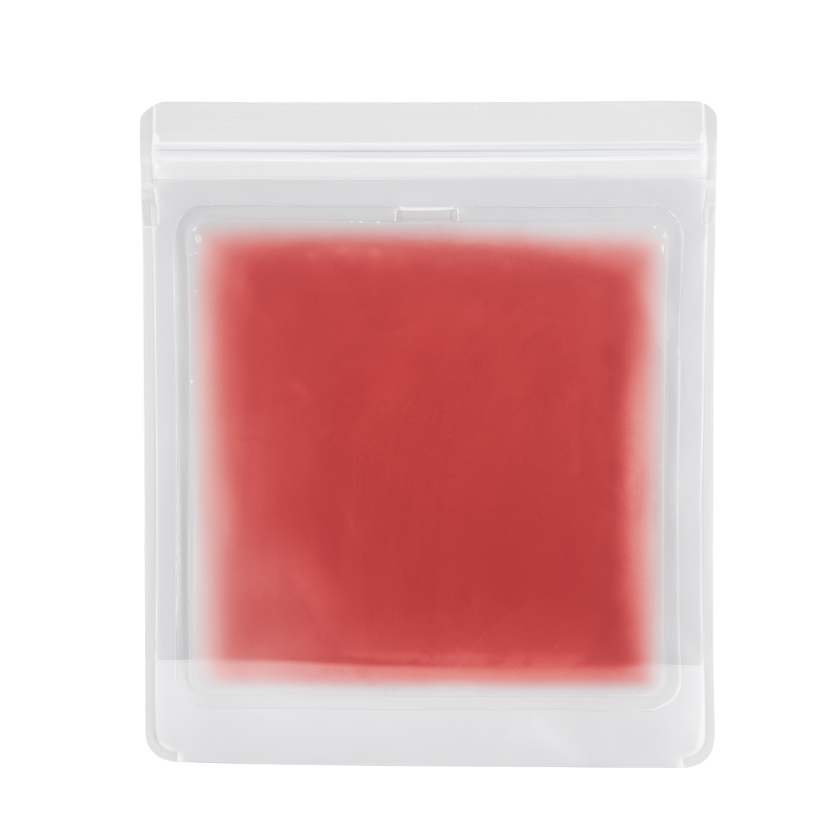 CLEAR WITH RED
