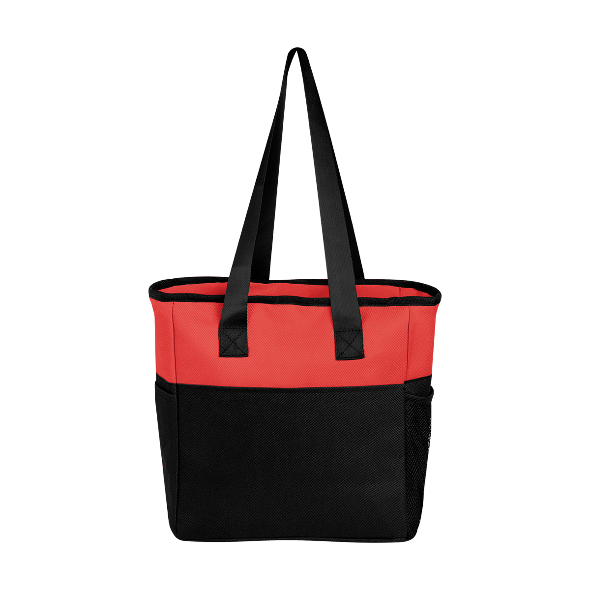 RED WITH BLACK