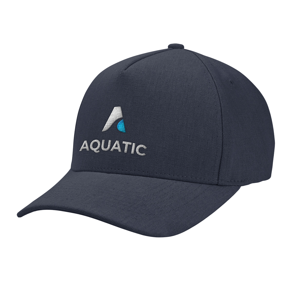 Aware Recycled Cotton Cap with Leatherette Backstrap