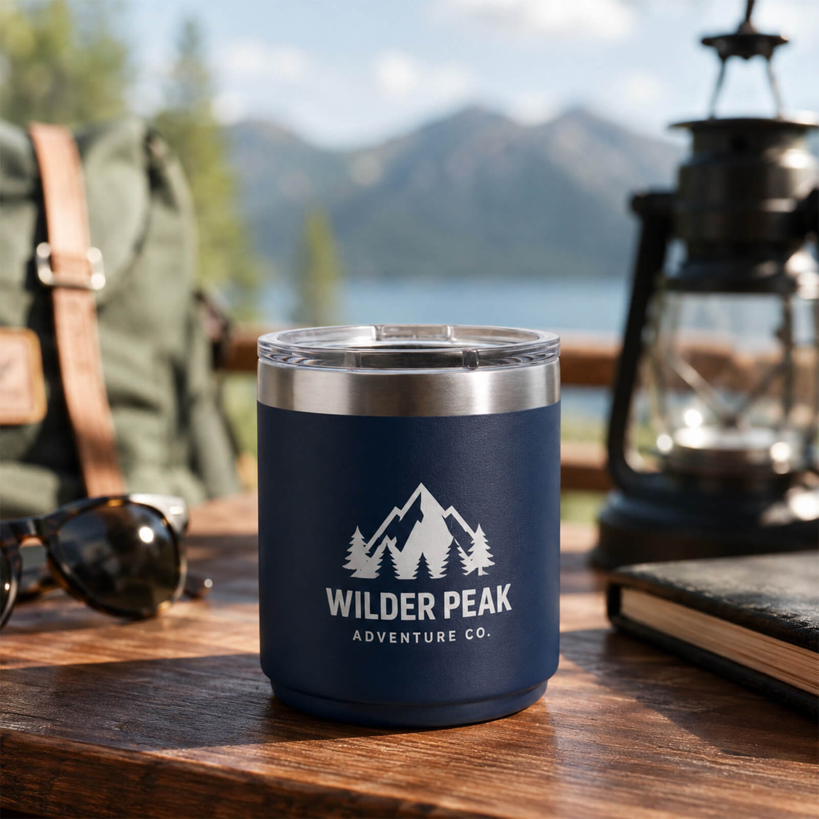 Rambler 10 oz Stackable Lowball with MagSlider Lid
