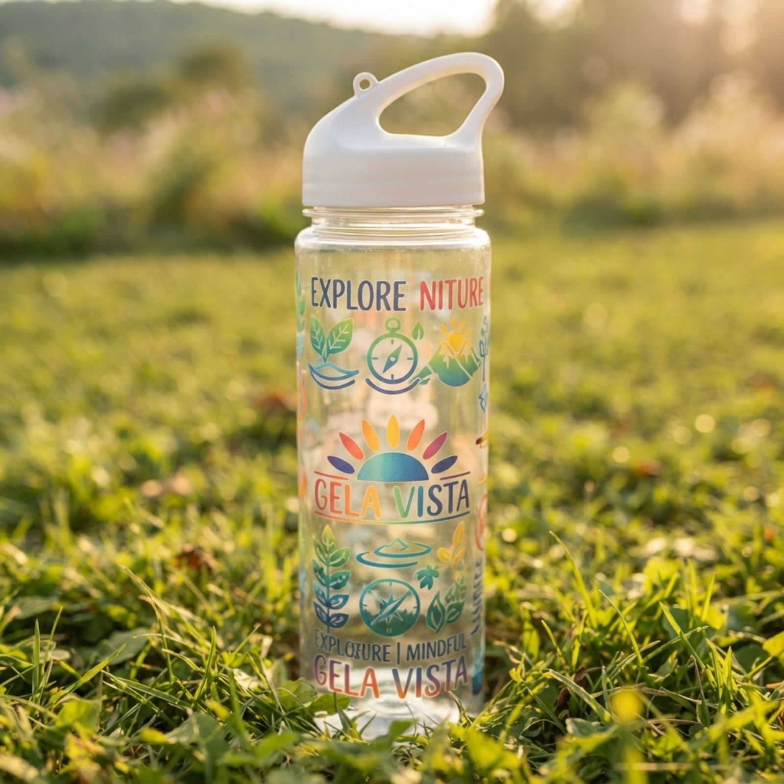 25 Oz. Full Color Brooks Bottle