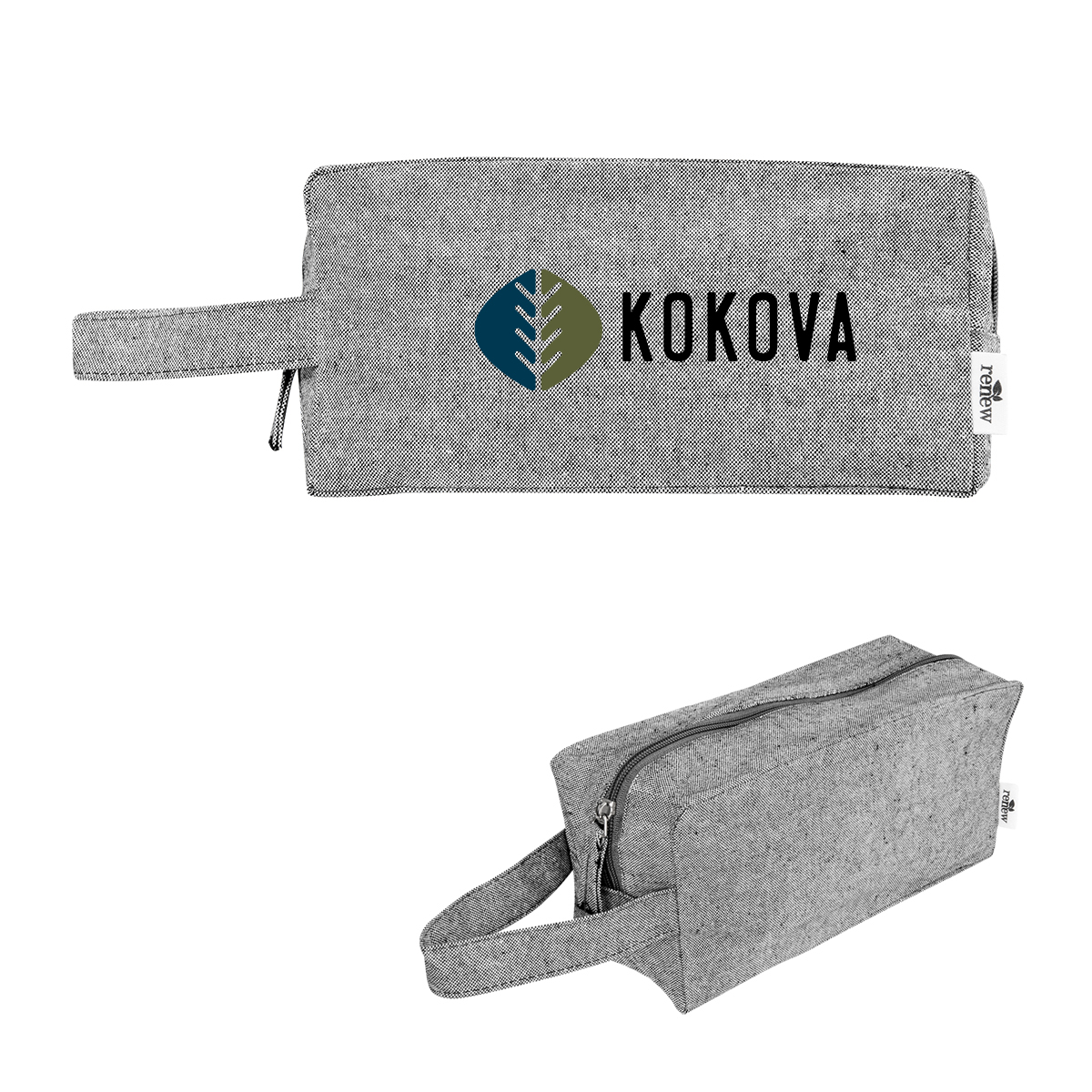 Arden Recycled Cotton Toiletry Bag