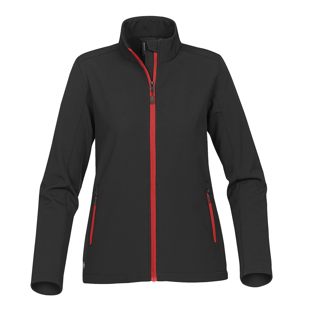 BLACK/BRIGHT RED