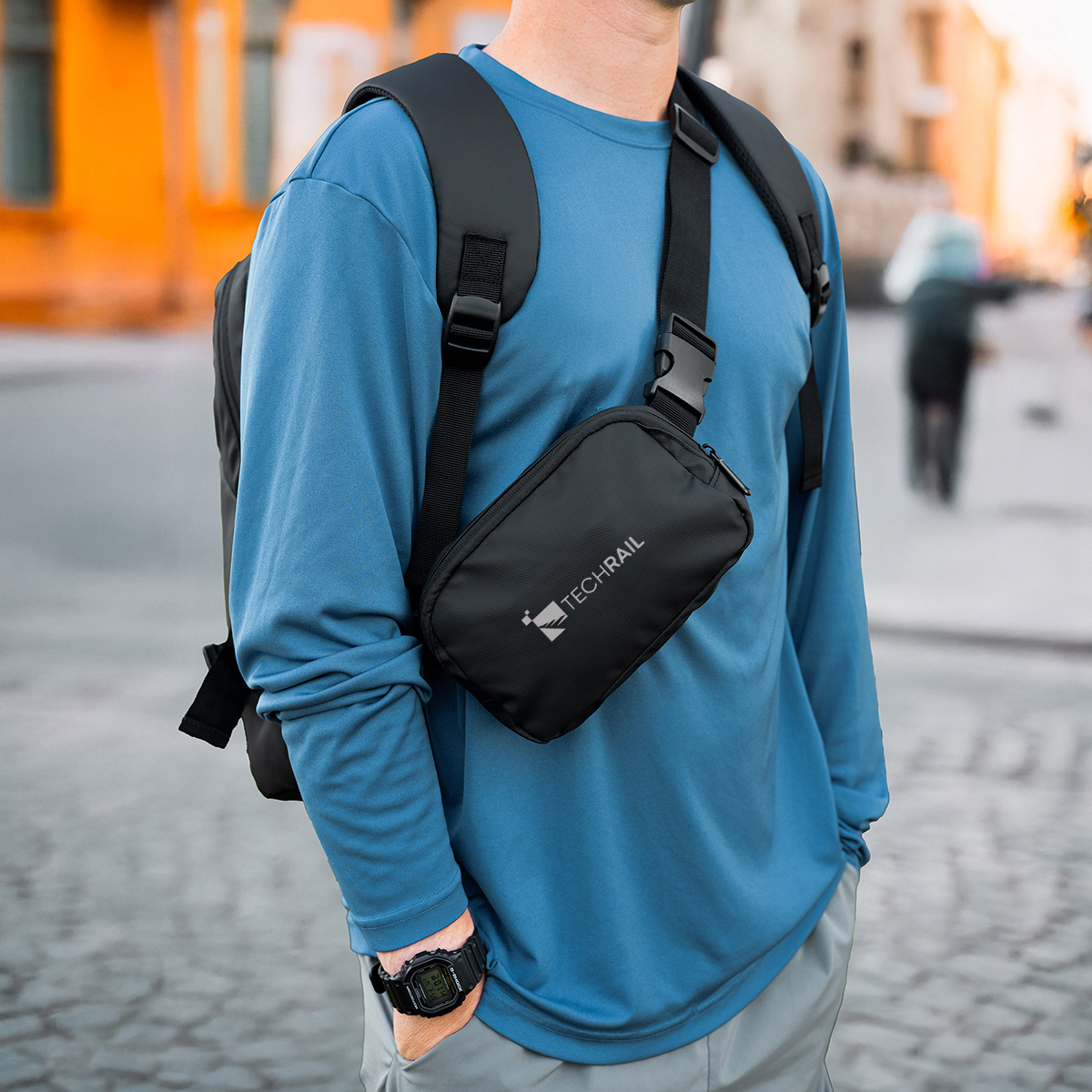 Yosemite rPET Backpack With Removeable Belt Bag
