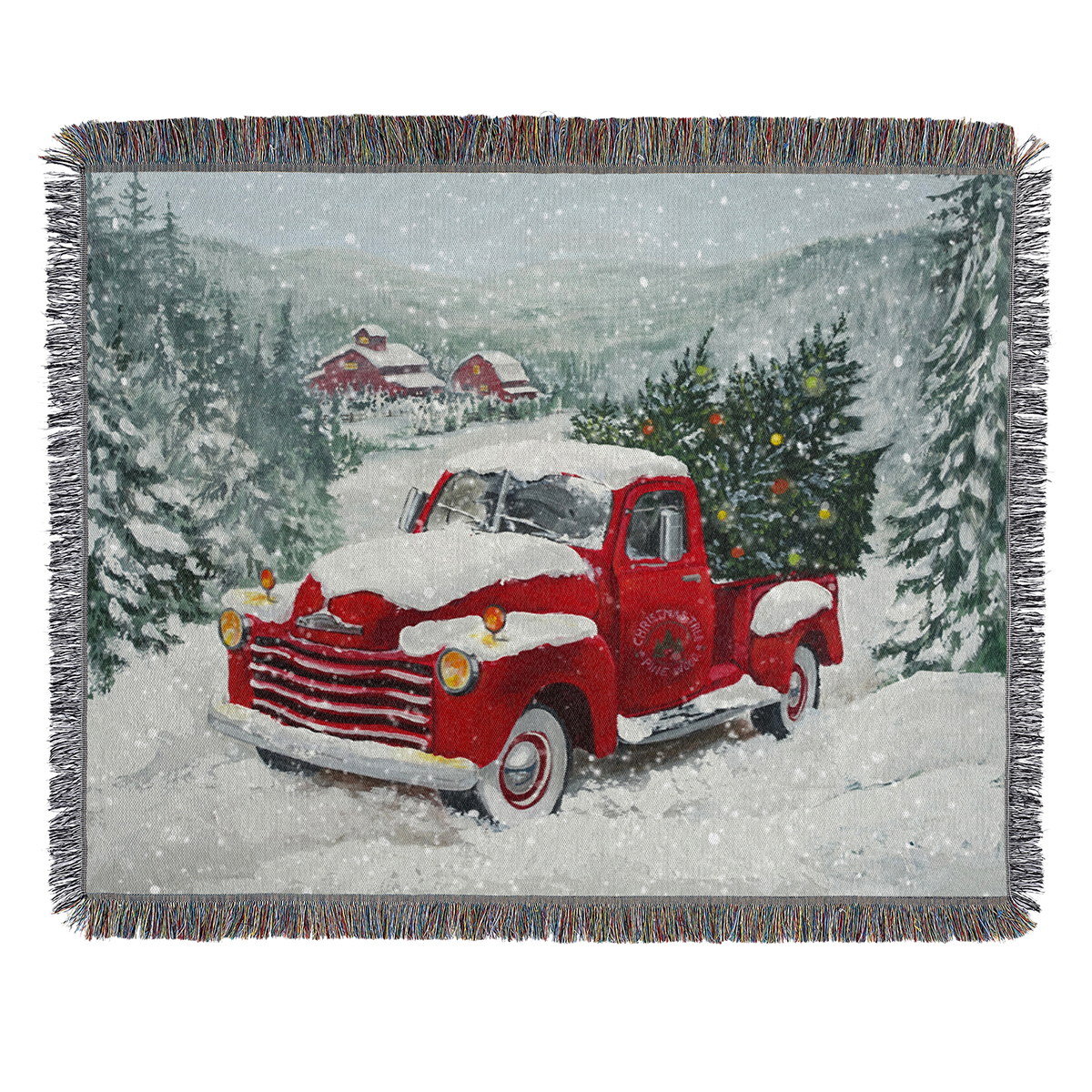 48\" X 60\" Full Color Throw Blanket