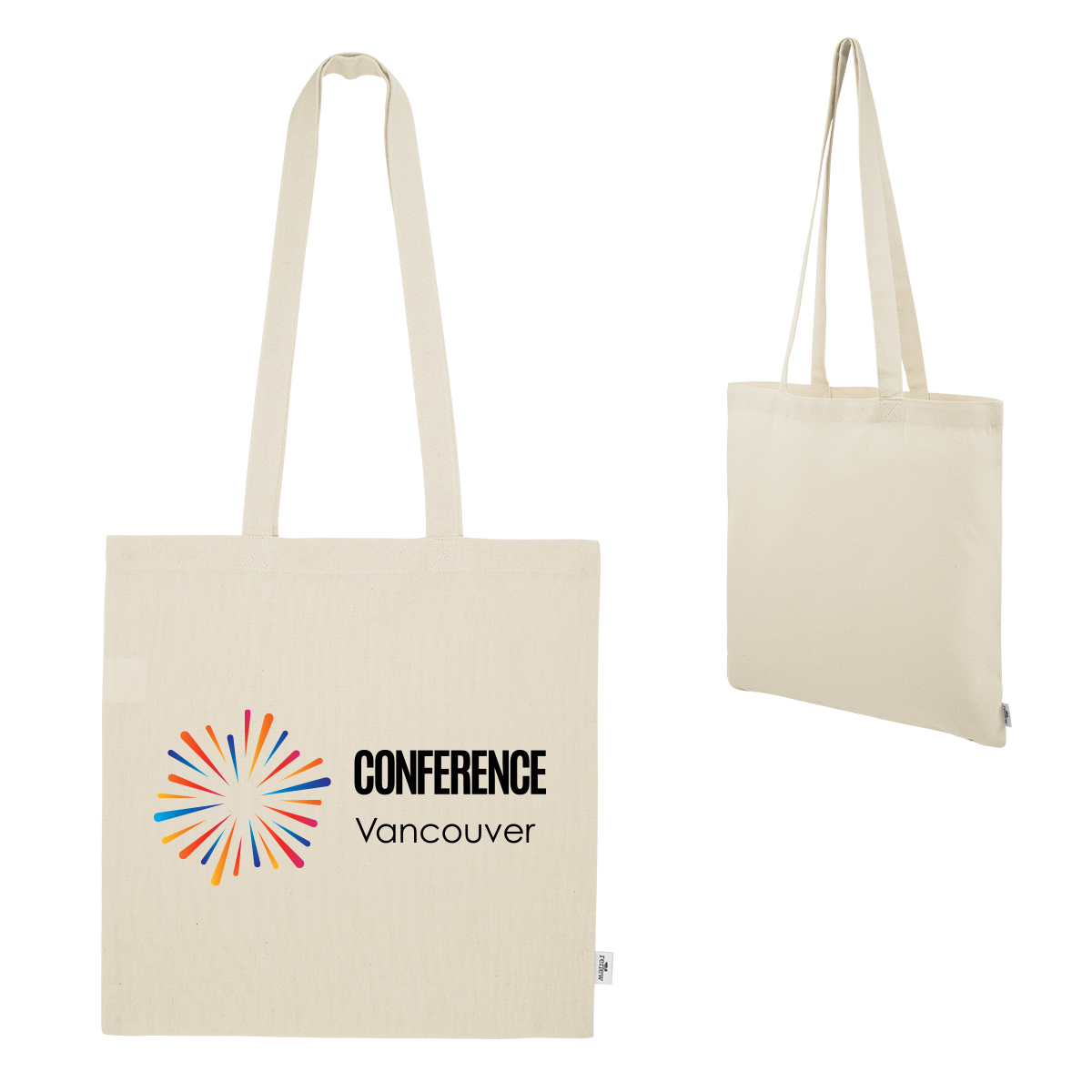 Maeve 8 Oz. Recycled Cotton Tote Bag