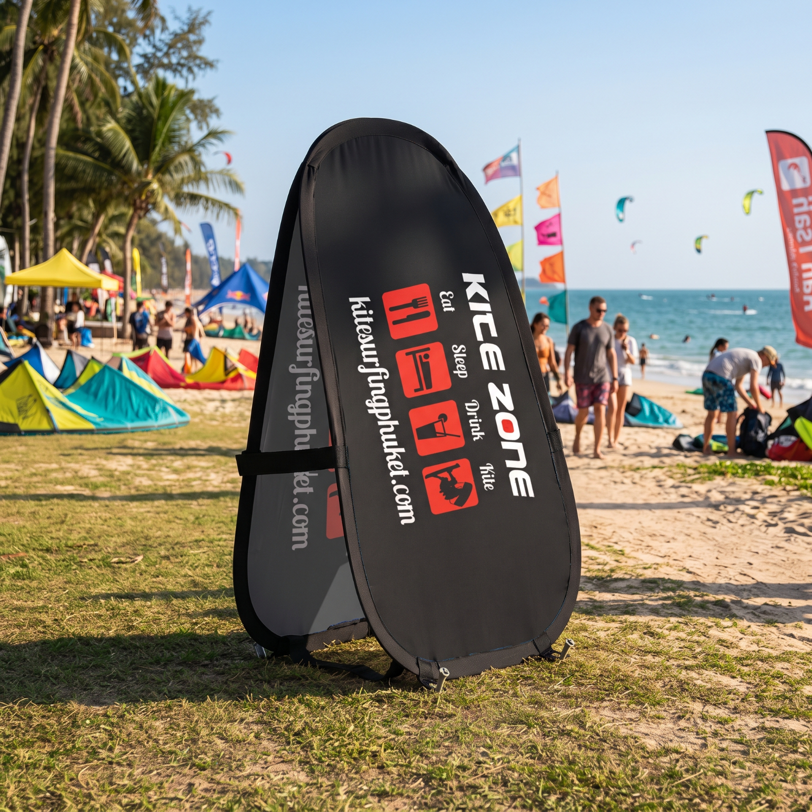 Vertical Pop-Up A-Frame Display