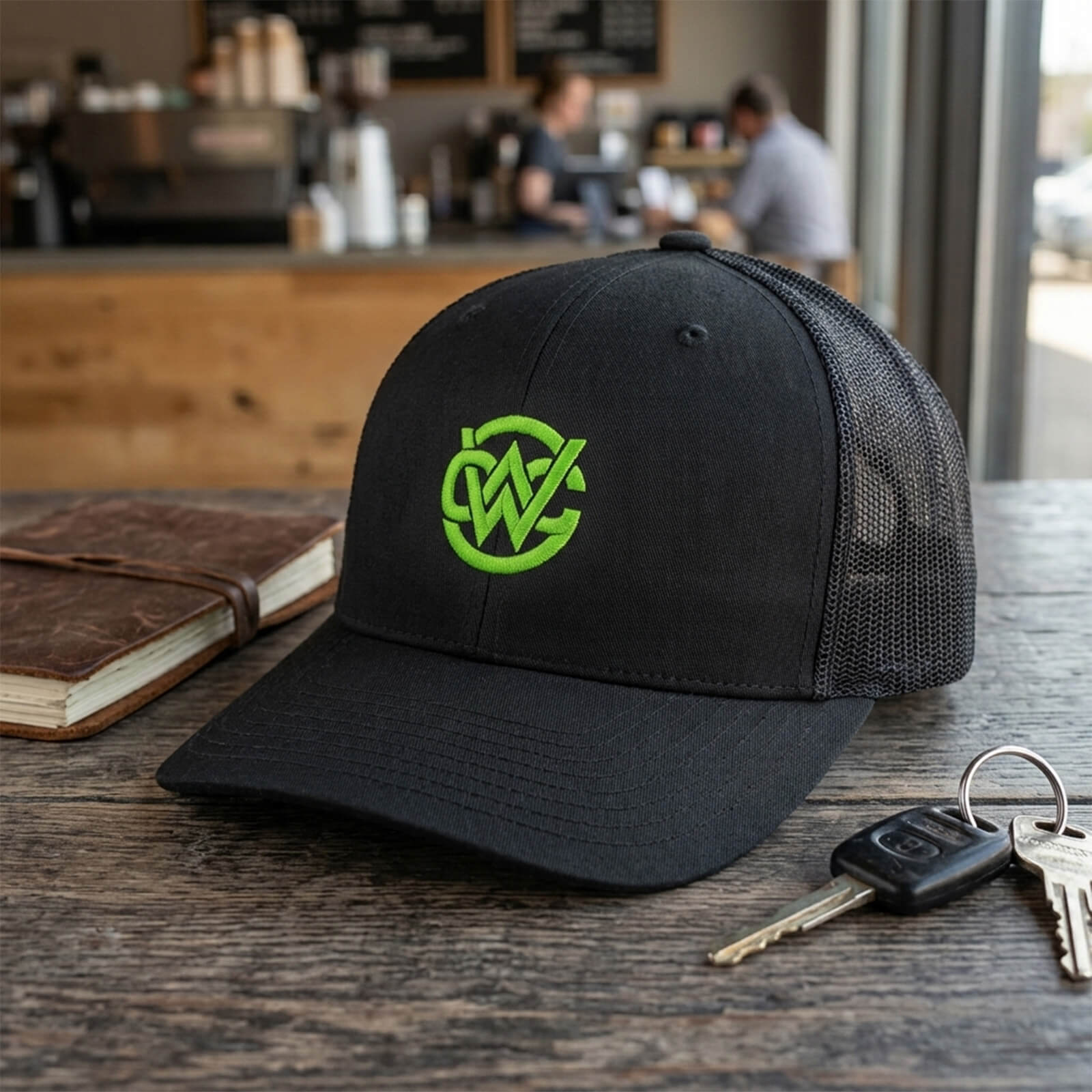 Classic Cotton-Polyester Mesh Trucker Cap