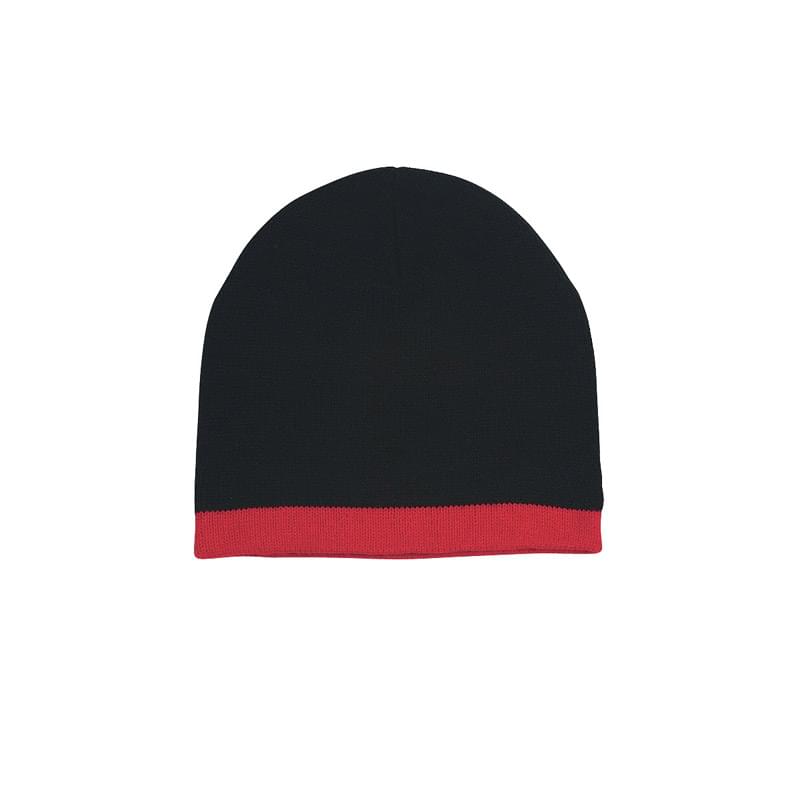 Striped Knitted Beanie