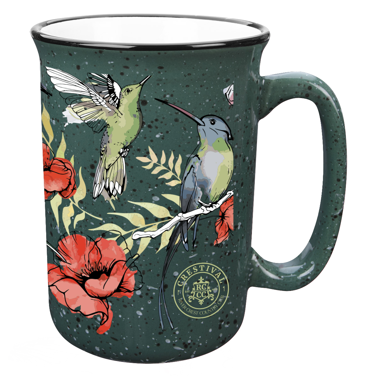 12 Oz. Full Color Tall Campfire Mug