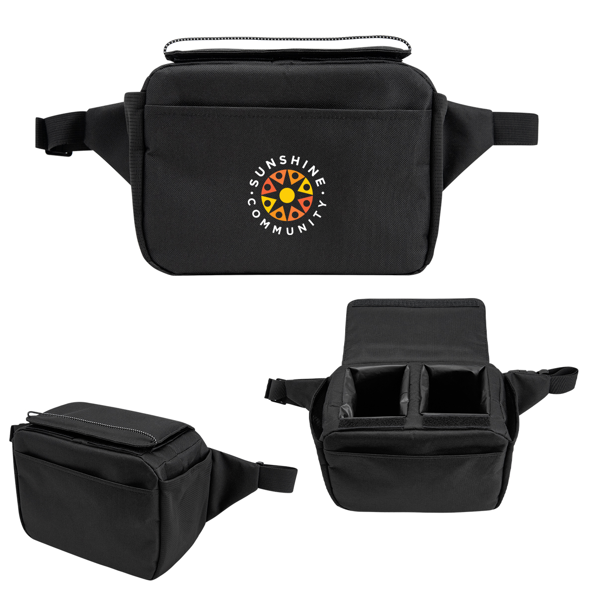 Outpost rPET 2 Can Cooler Belt Bag