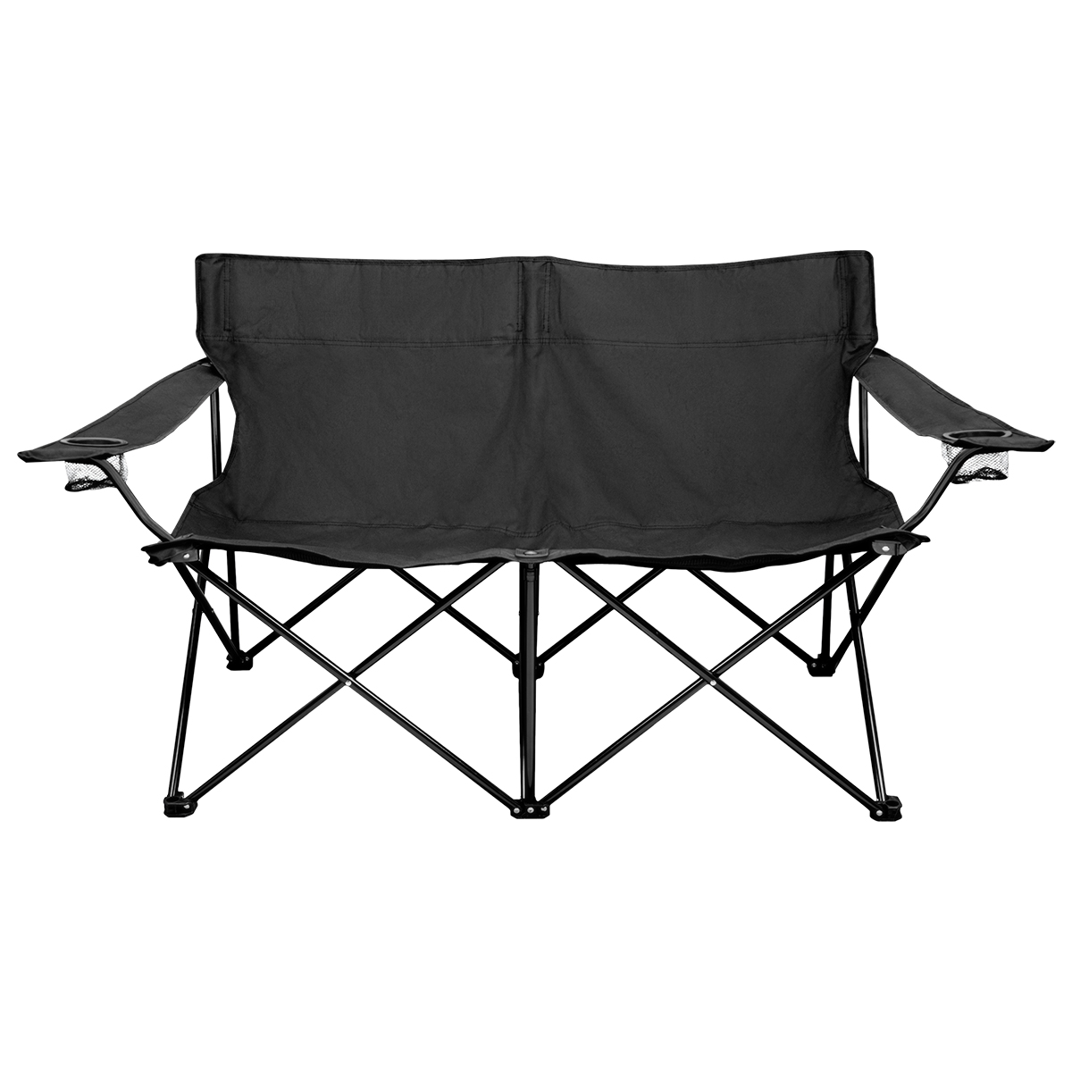 Double Take rPET Folding Chair For Two With Carrying Bag