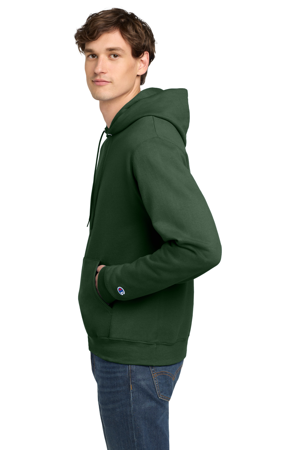 Champion Double Dry Eco Pullover Hooded Sweatshirt