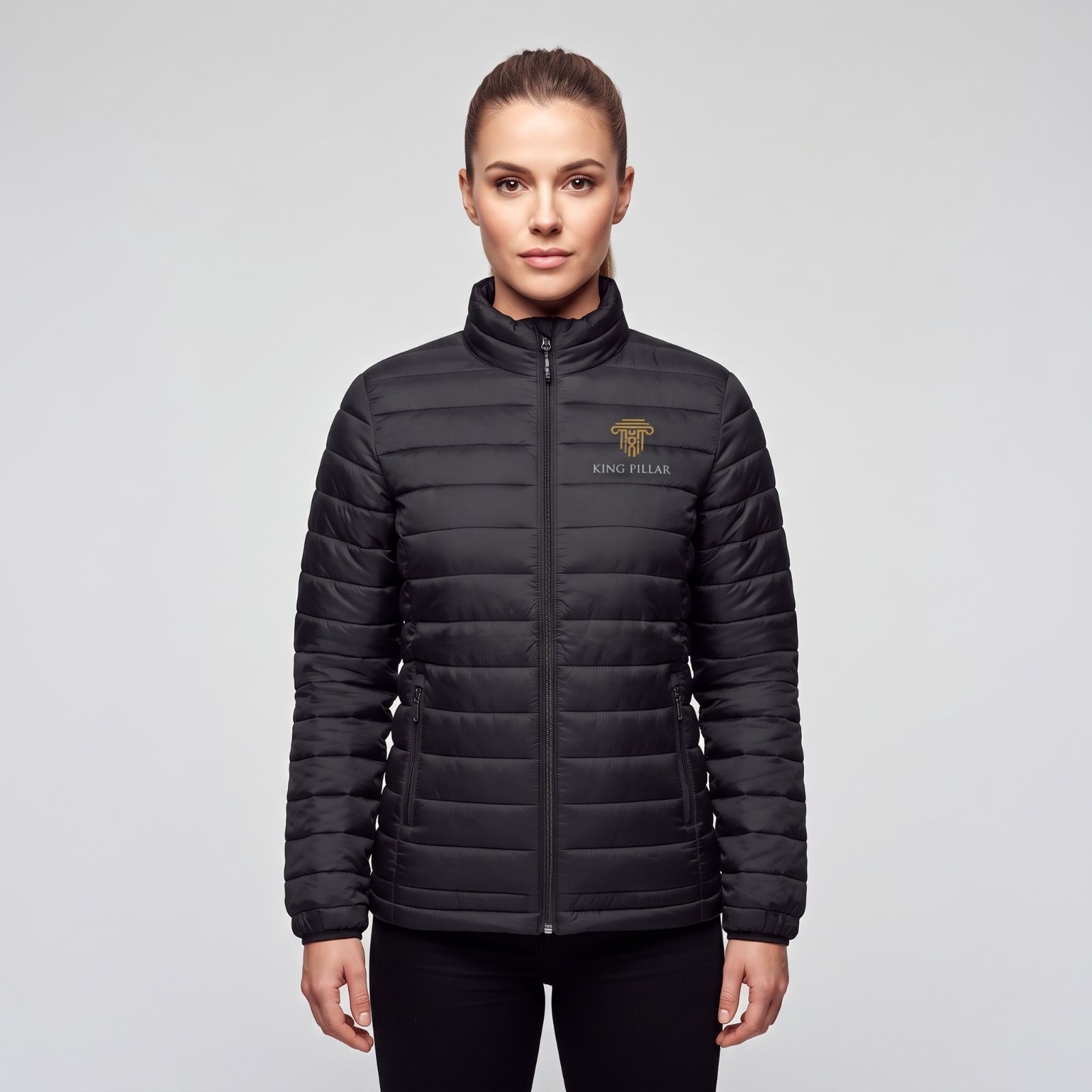 Women's Packable Quilted Nylon Thermal Jacket