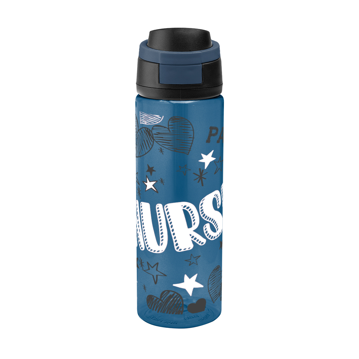 24 Oz. Full Color Pop Sip rPET Bottle
