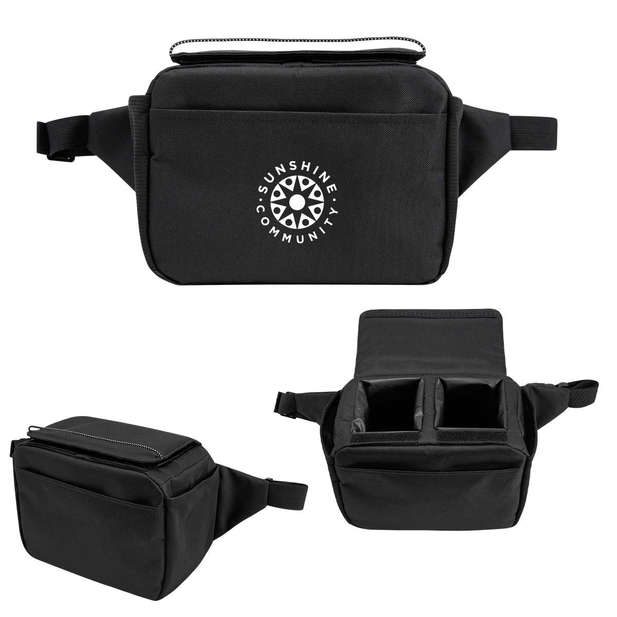 Outpost rPET 2 Can Cooler Belt Bag