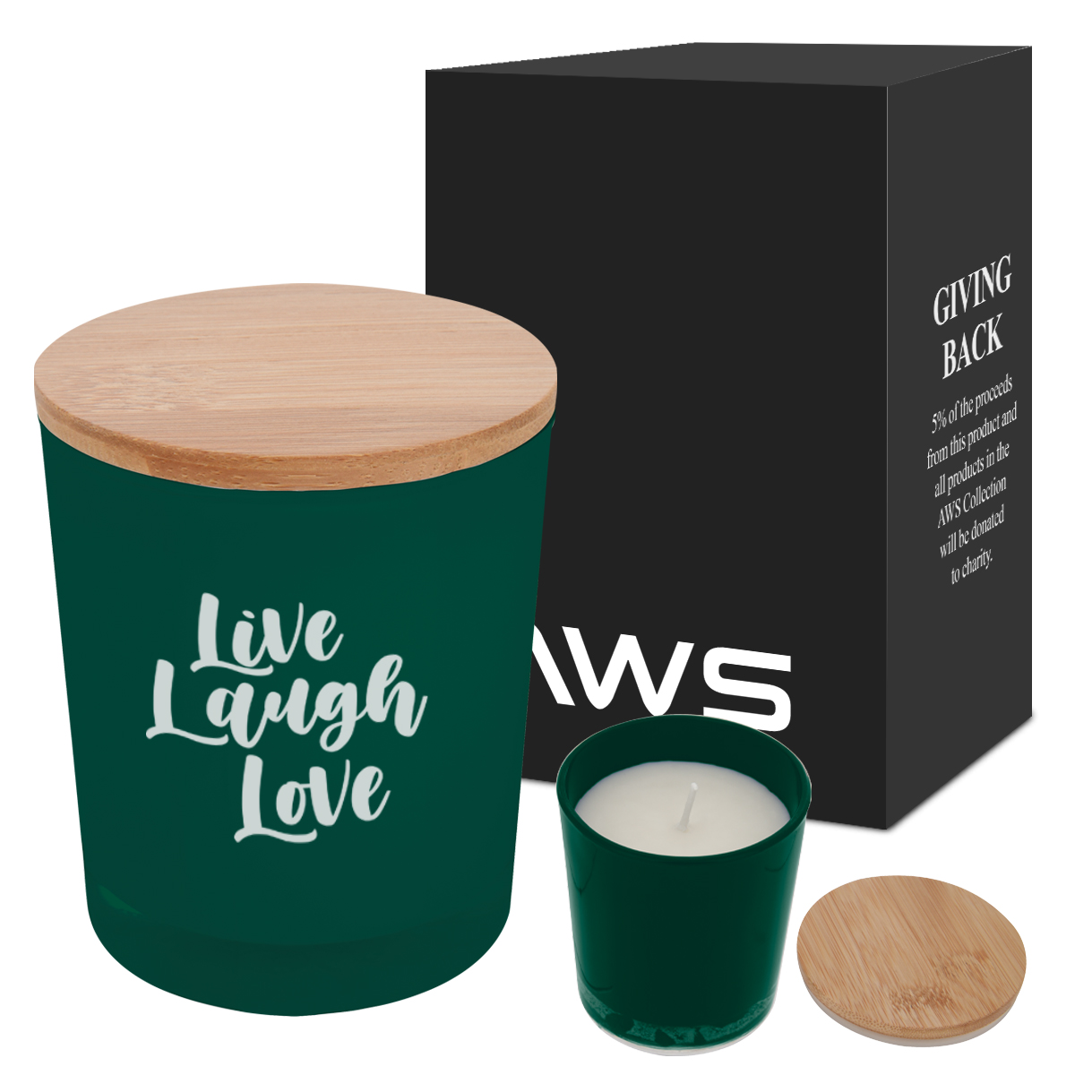 AWS Bamboo Soy Candle