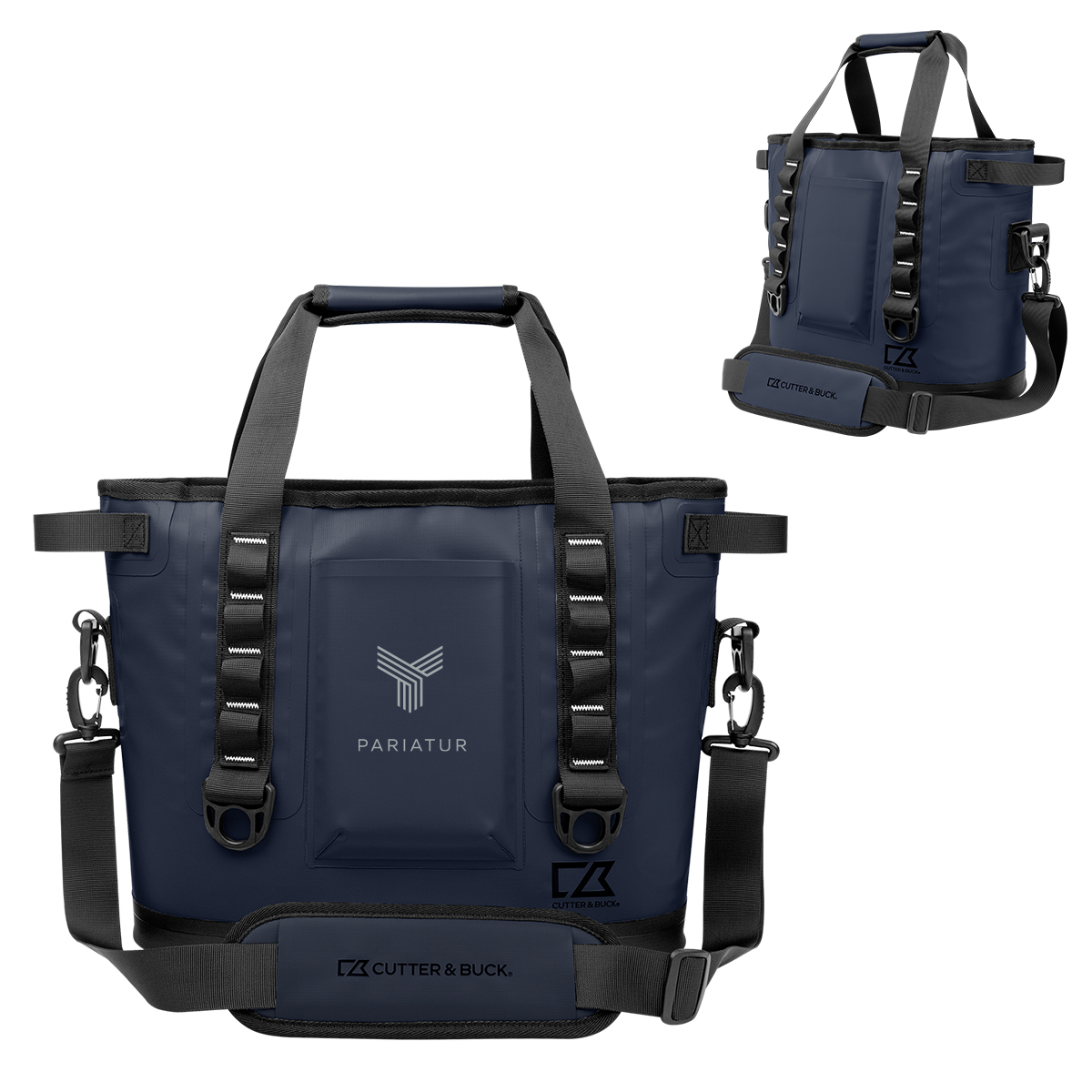 NAVY WITH BLACK