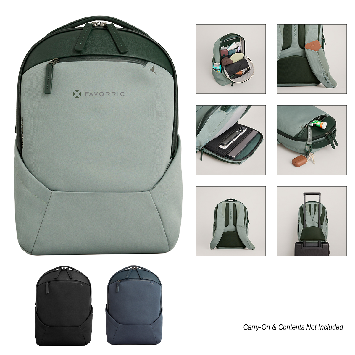 Troubadour rPET Apex Compact Backpack 4.0
