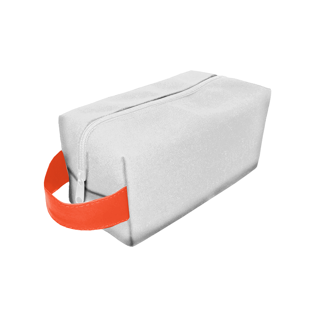 WHITE WITH ORANGE