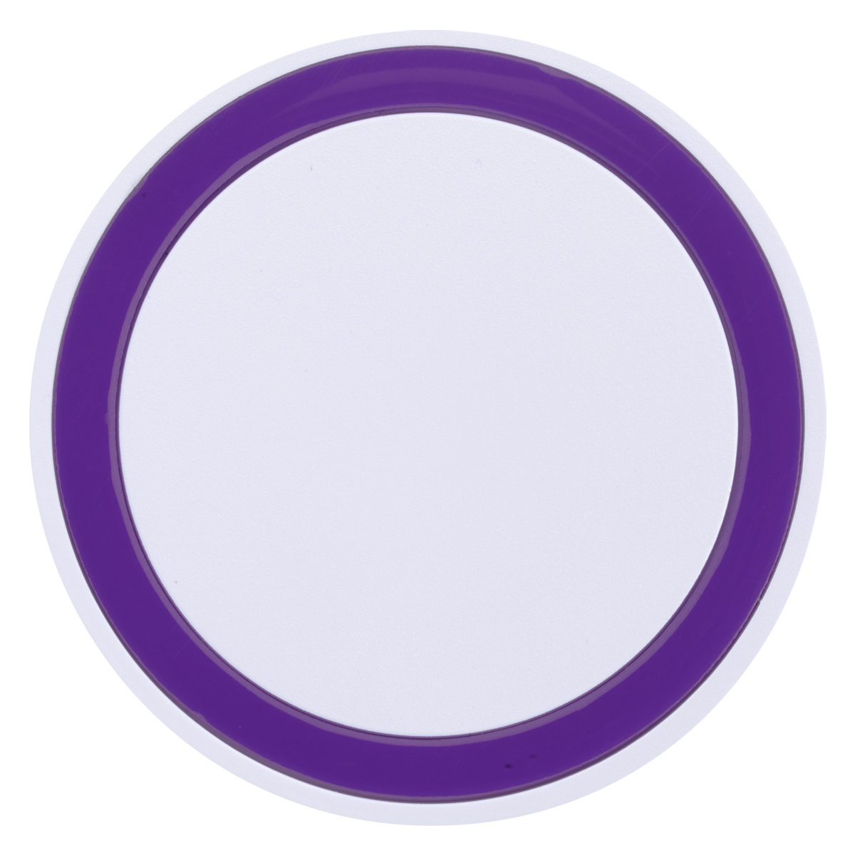WHITE WITH PURPLE