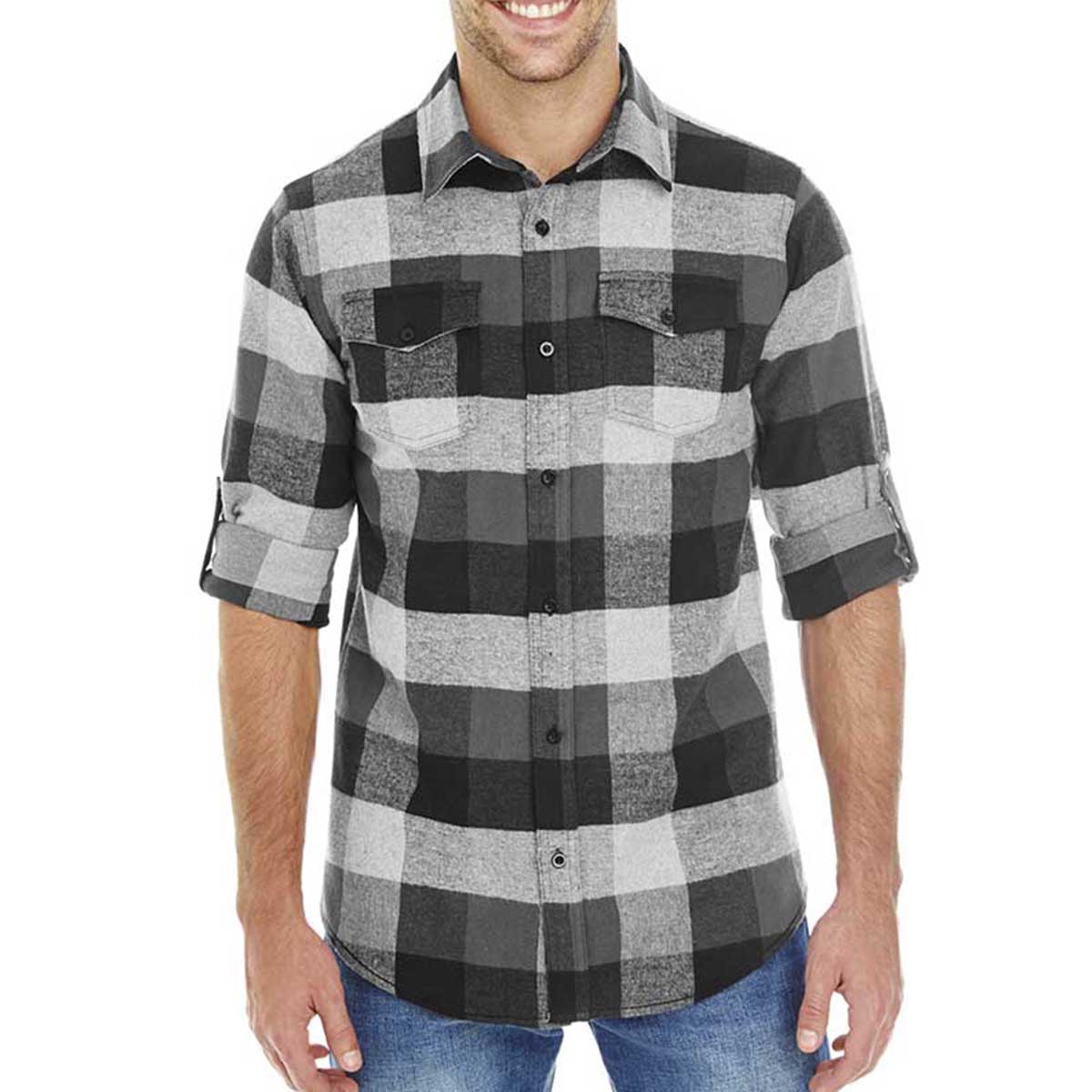 Burnside© The Legendary \"Two Pocket\" Men's Plaid Flannel