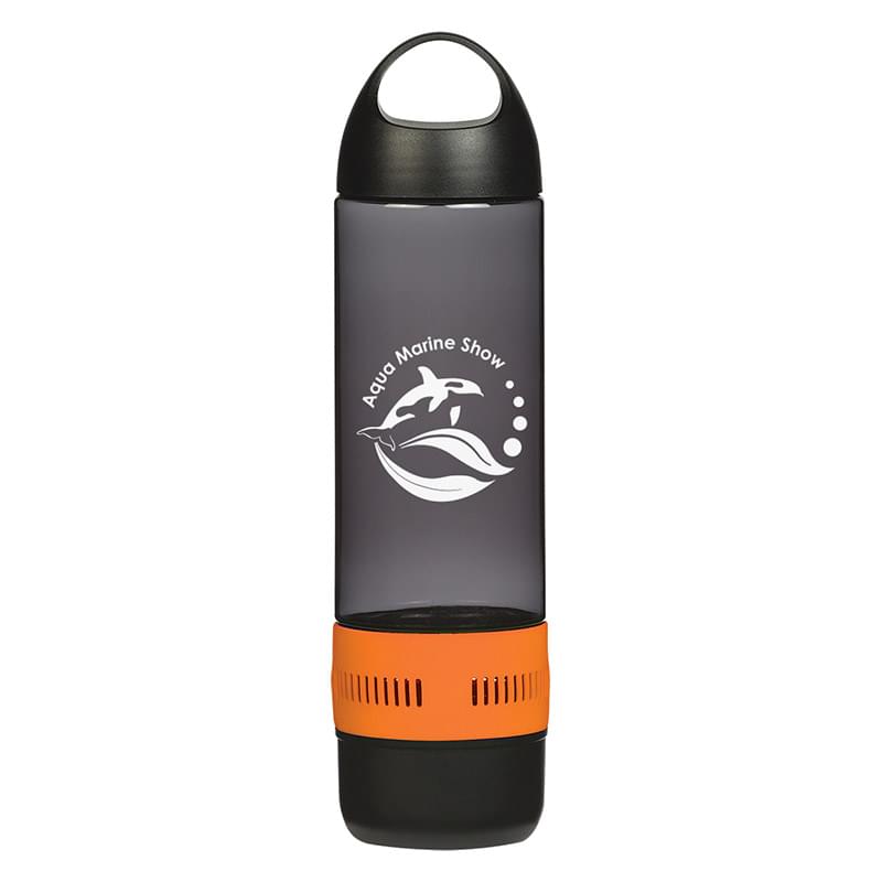 16 oz Shatter-Resistant Water Bottle with Speaker