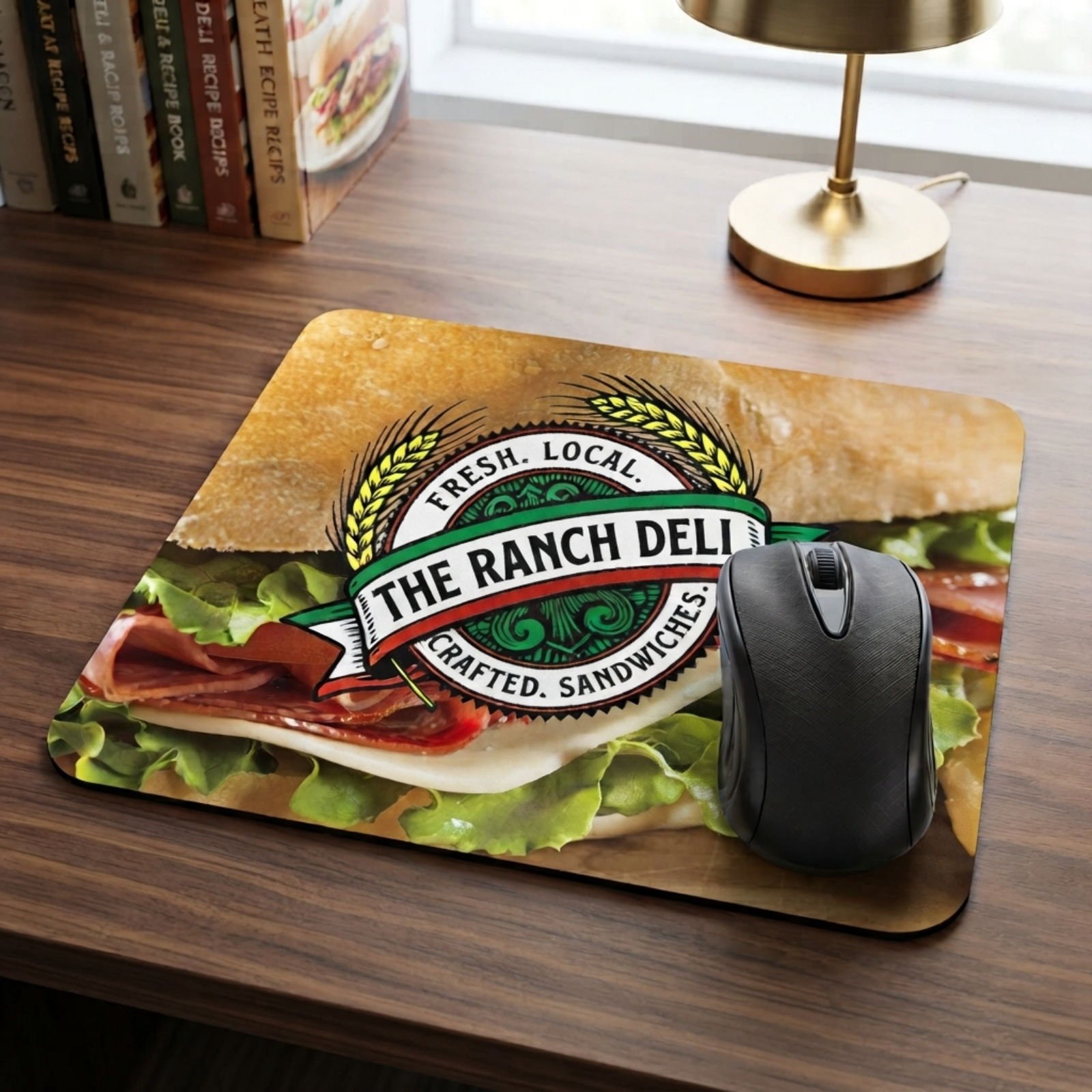 6" Rubber-Backed Mouse Pad