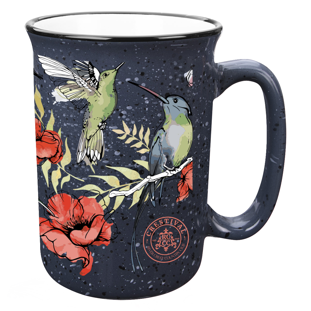 12 Oz. Full Color Tall Campfire Mug