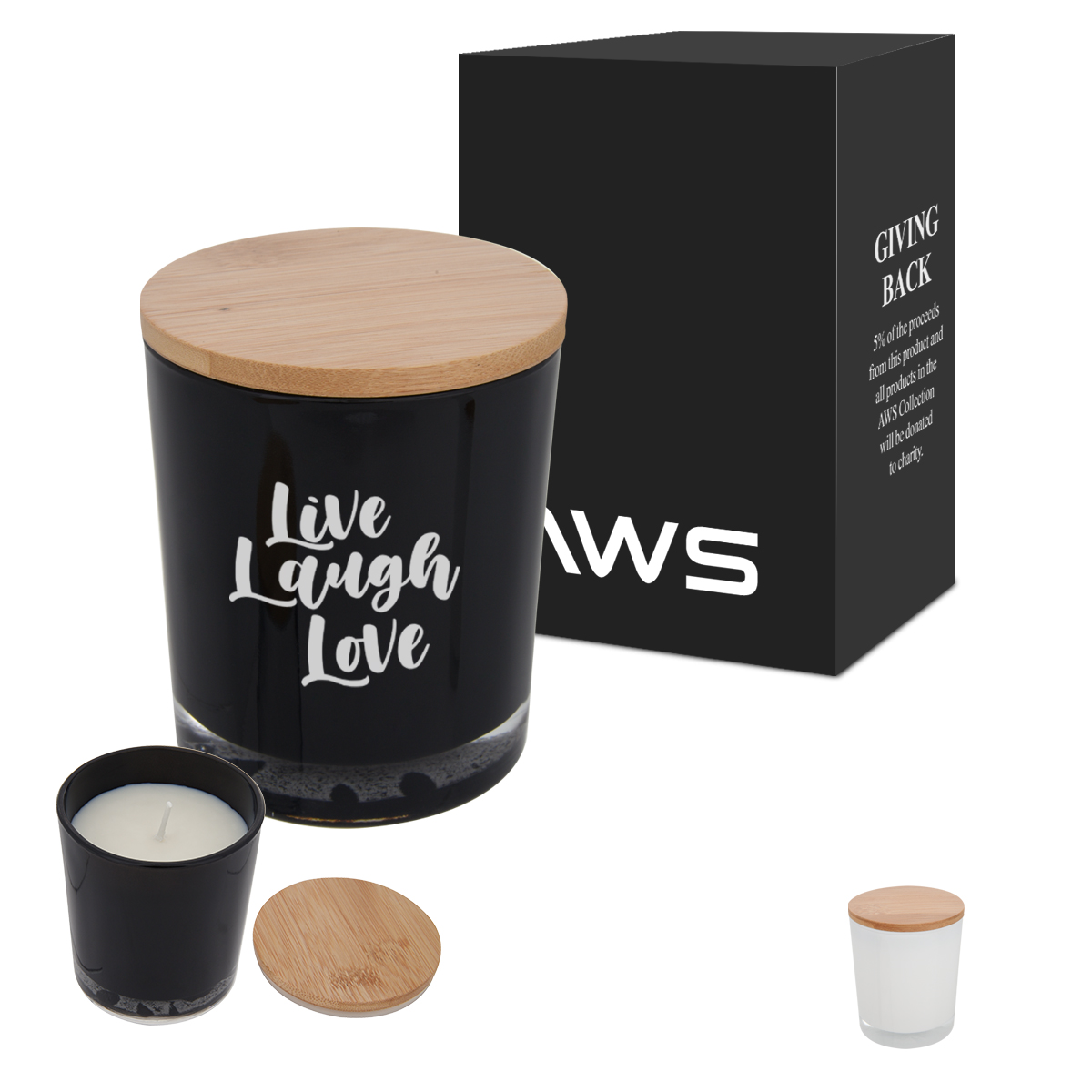 AWS Bamboo Soy Candle