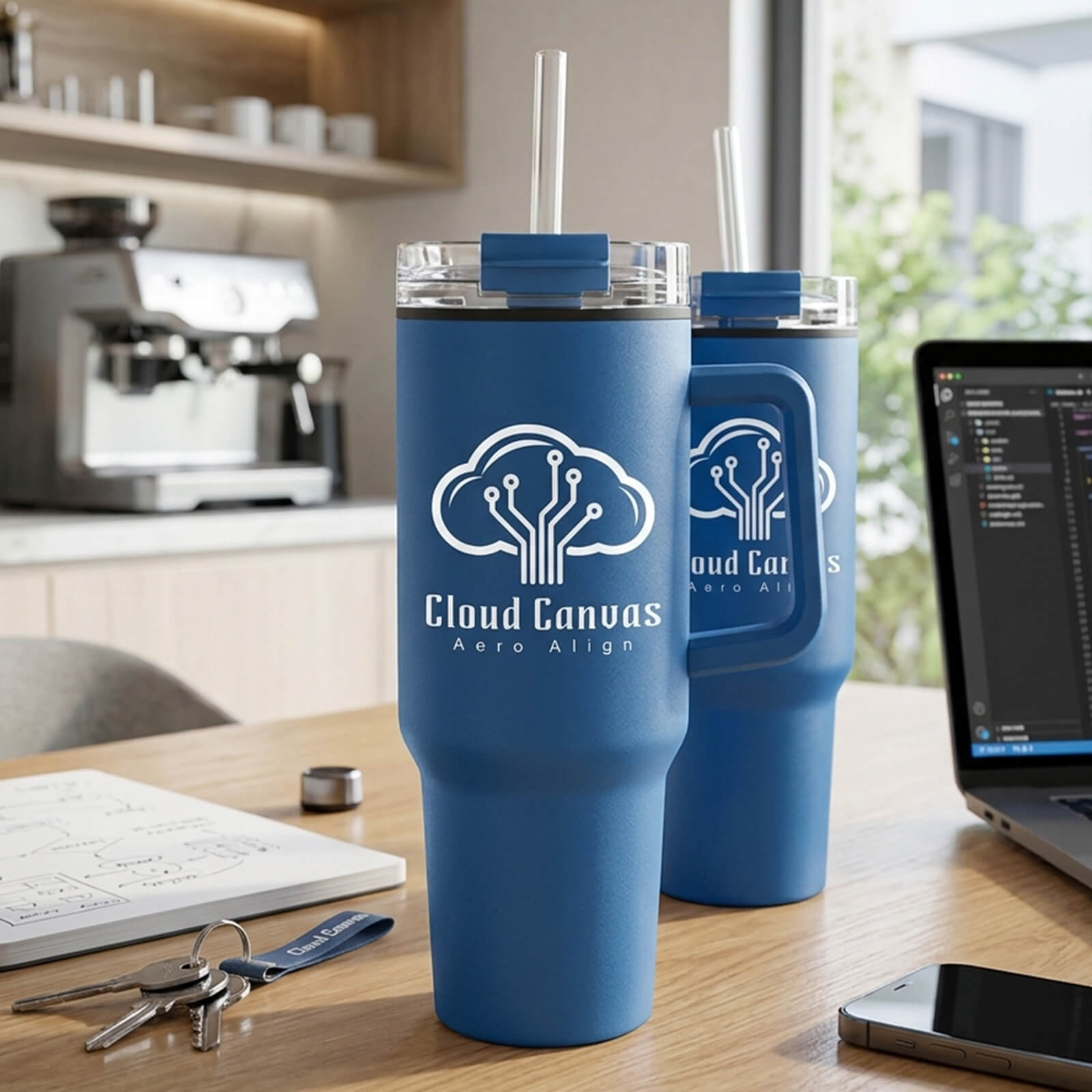 40 Oz. Quest Recycled Stainless Steel Tumbler